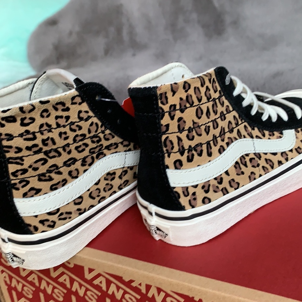 VANS SI8-HI 138 DECON MINI LEOPARD Sde/Marshmlw WM - Picture 14 of 16